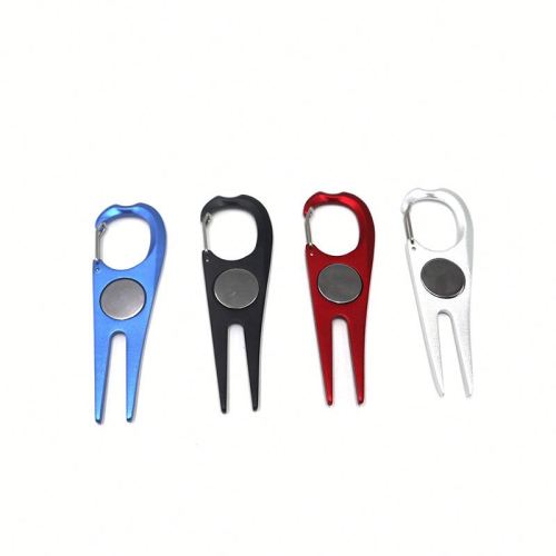 Portable for Men Women Zinc Alloy Metal Golf Divot Tool