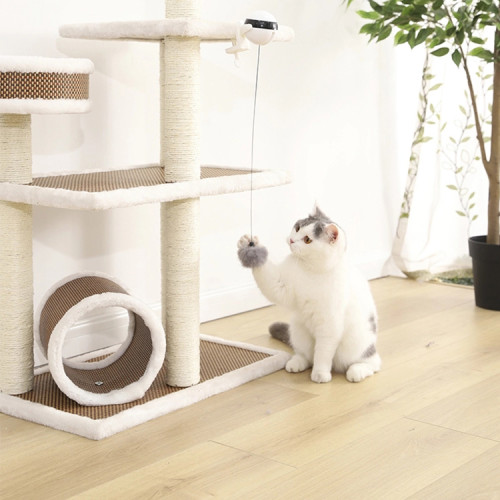 Yoyo Cat Fishing Toy Iq Training Toy Electric Automatic Interactive Pet Cat Yoyo Ball Toy Ball
