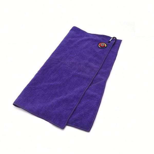 Custom Golf Towel with Compass or Temperature Free Samples of Golf Towels