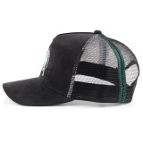 custom mesh suede patch logo trucker hats