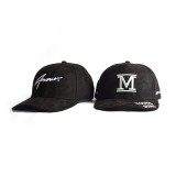 Wholesale custom oem logo 3d suede baseball cap embroidery