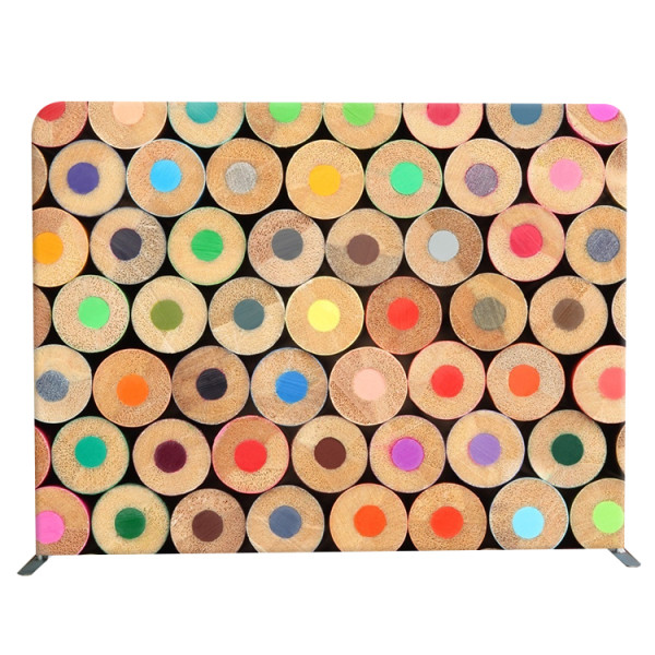 Custom size green white red orange washable photo shoot backdrop for photography double sided printing