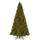7ft Pre-lit Artificial Christmas Tree led branch lights with Hinged Branches with Clear or Multicolored Bulbs
