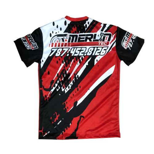 Custom 3D Shirt Blending Design Your Own 2 Sided Front Back Sublimation T Shirts Polyester