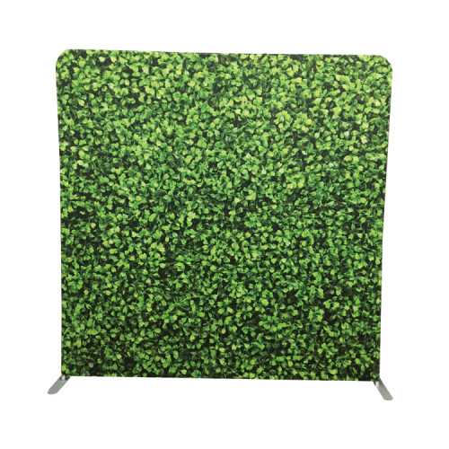 8ft x 8ft Portable Trade Show Tension Fabric Graphic Convention Display Stand Pillow Case Backdrop