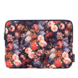 Laptop Sleeve 14inch Flower Printing Shock Resistant Notebook Protective Bag Carrying Case Compatible for 2020 MacBook 16inch