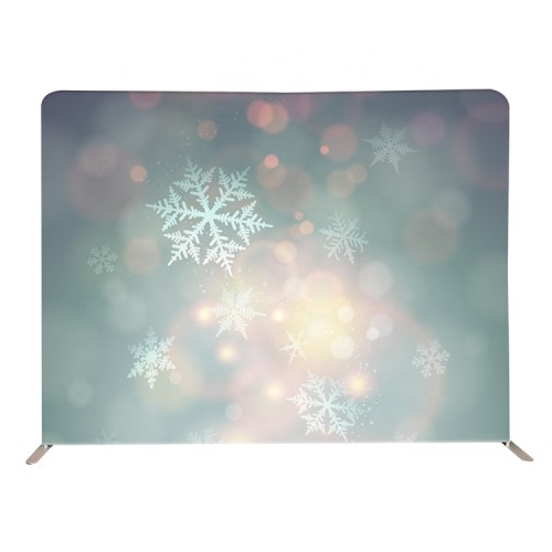 Pillow case 8ft 10ft straight customized tension fabric photography spandex trade show backdrop