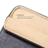 13.3 Inch Water Resistant Canvas Briefcase Laptop Sleeve Case Carrying Bags for Dell