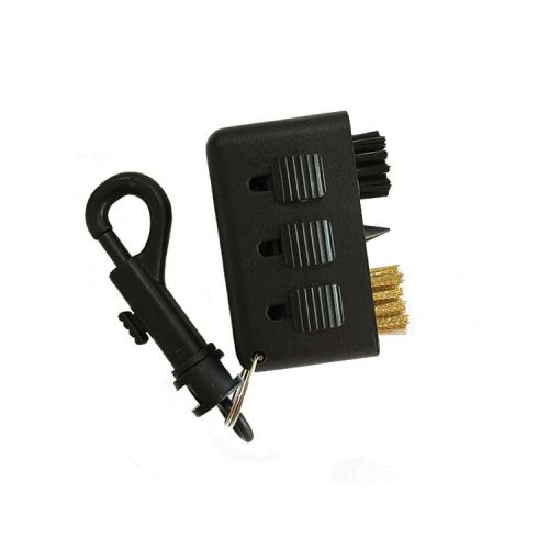 Golfers Club 3 in 1 Golf Cleaning Brush Tool