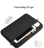 Business Hand Multi compartment Briefcase  Bag computer sleeve Office nylon laptop bag accessories organizer pouch For Macbook