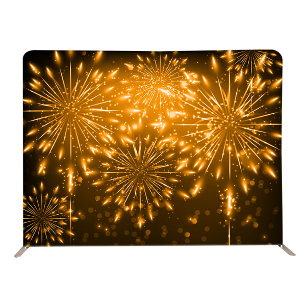 10ft straight background Hot sale Interchangeable stretch wedding decoration custom printing backdrop fabric wall