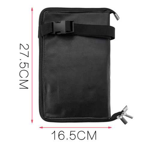 Artist Professional PU Makeup Brush Waist Bag Organizer Cosmetic Portable Multi Pockets Belt Bag