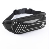 Hot selling waterproof sport running waist bag fashion fanny pack with earphone hole