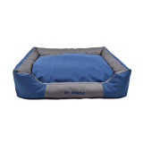 Oxford rectangular green cheap china waterproof pet dog bed