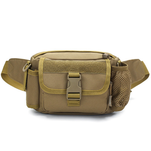 2020 popular new arrival camo polyester custom waist bag fanny pack with elastic pocket