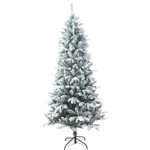 Hot Slim Tree Prelit Artificial Christmas Tree with Clear Lights