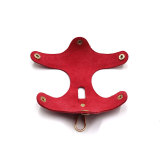 High Performance 5 Color Options Can Hold 2 Golf Balls Leather Golf Ball Pouch Bag