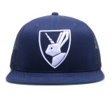 3d puff embroidery sports caps snapback mesh trucker hat