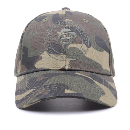 Custom logo camouflage plain sport baseball cap