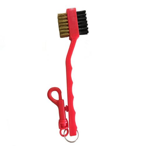 Wholesale Golf Club Brass Bristles Brush Cleaning Tool