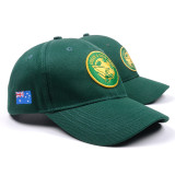 design embroidery cotton patch baseball cap