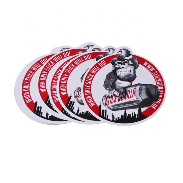 Print custom self adhesive waterproof cartoon laptop die cut car vinyl anime stickers