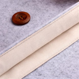 2020 Factory Direct Sales Wholesale Custom Gray Felt Laptop Bag for MacBook