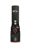 1000 lumen usb rechargeable T6 led torch flashlight telescopic led flashlight