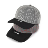 Design leather fabric baseball hat custom embroidery logo hat and cap baseball