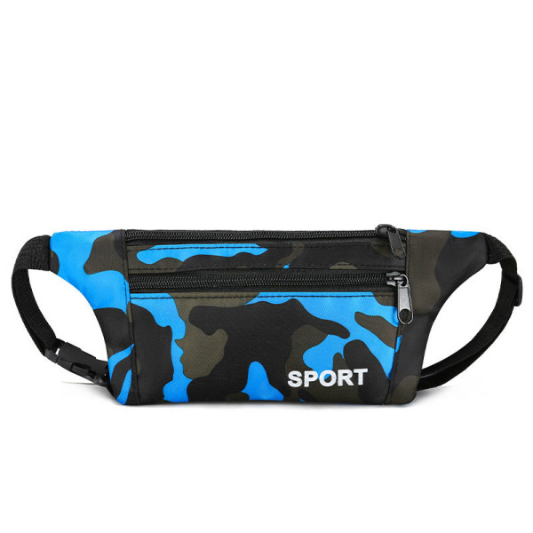 Small sport fanny waist pack travel hiking stretch belt waterproof running canvas nylon waist bag