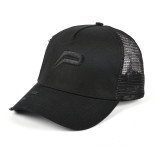 Plain black distressed trucker hat mesh vintage trucker hat unstructured trucker hat