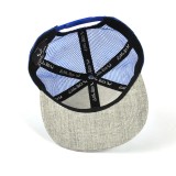 new design flat brim snapback trucker cap hat