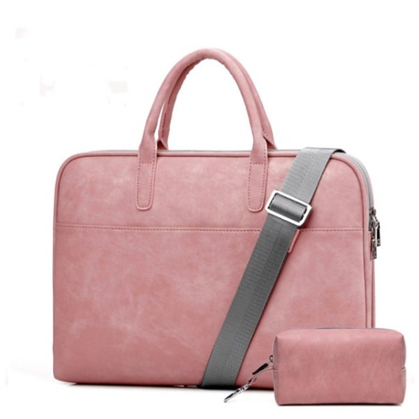 Custom notebook bag  Printed Logo 17 Inch Lightweight Laptop Shoulder Bag Protective Vertical Laptop Bag With Strap small case
