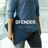 crashproof laptop sleeves for 13.3inch anti shock bag super thin sleeves magnet design TPU laptop bag