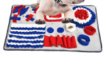 Hot sale durable cute dog food mat waterproof dog snuffle feeding mat