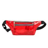 Fashion Ladies Custom Logo Cheap Sport Waist Bag PU Fanny Pack
