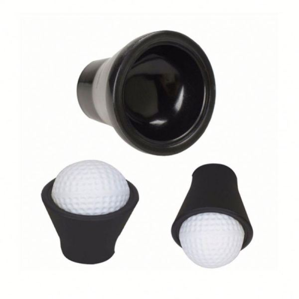New Product Light-weight And Handy To Carry Black Rubber Putting Golf Suction Cup