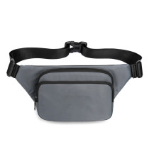 Men's Nylon Korean Casual Men and Women Chest Bag Sports Canvas Shoulder Cross-body Cag Wholesale