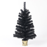 Customized Size Prelit Artificial Christmas Tree Slim Tree with Clear Lights