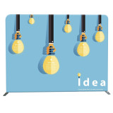 Trade show studio backdrop 10ft 10*10 straight tension fabric wall tv backdrop design modular wall exhibition