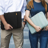 Amazon Hot Laptop Sleeve 13 inch with Handle New Fashion Briefcase Laptop Bag Computer Sleeve high quality  For Macbook
