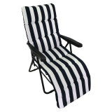 foldable Garden cushion sun lounge chair outdoor beach