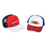 Foam and mesh adjustable custom 5 panel trucker hat cap