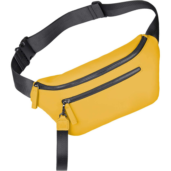 factory OEM custom logo running hiking cycling fanny pack black bum waist bag