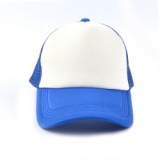 Cheap Customized Design Advertising Promotions Unisex Plain Blank Baseball Mesh Net Foam Trucker Hats