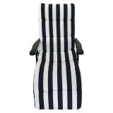 foldable Garden cushion sun lounge chair outdoor beach