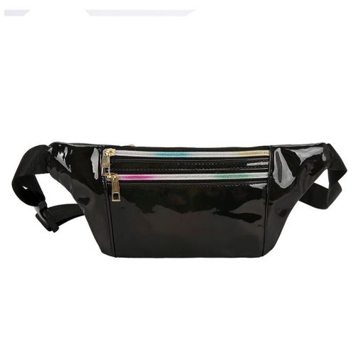 Fashion Ladies Custom Logo Cheap Sport Waist Bag PU Fanny Pack