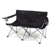 couples camping chair,double seat loveseat beach camping chair wholesale