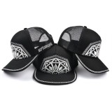 cheap embroidered mesh cap custom hip-hop vintage trucker hat