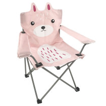 pink outdoor picnic foldable mini folding custom print beach chair children iron camping chair for kids